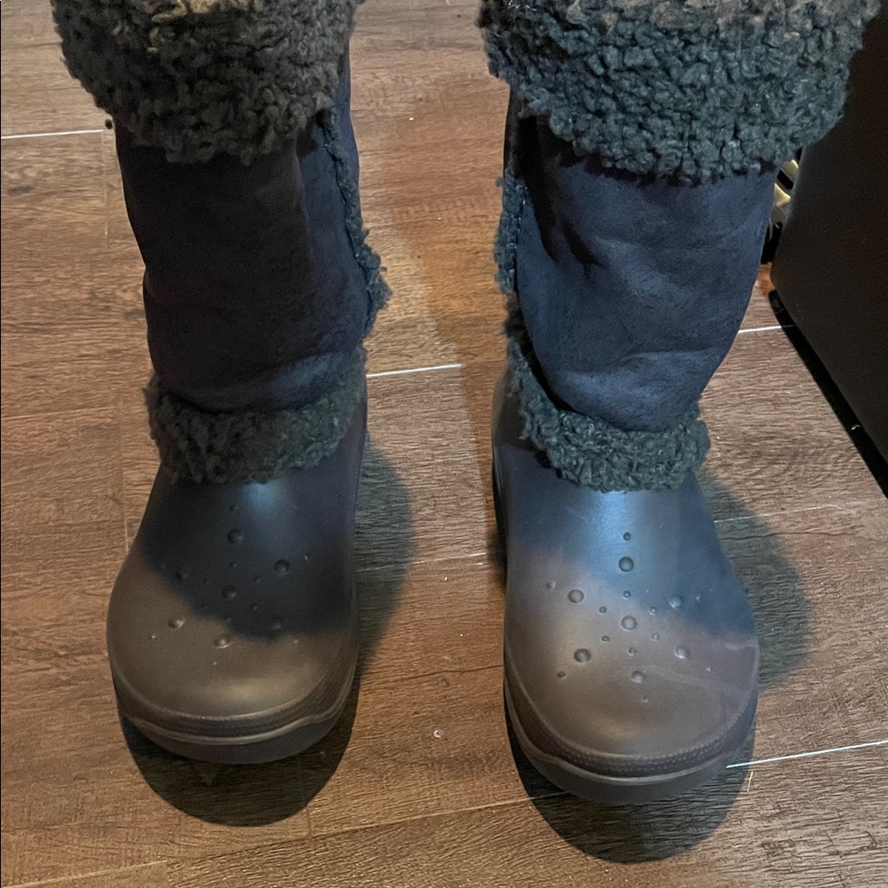 CROCS Dark brown Winter Boots - Picture 3 of 3